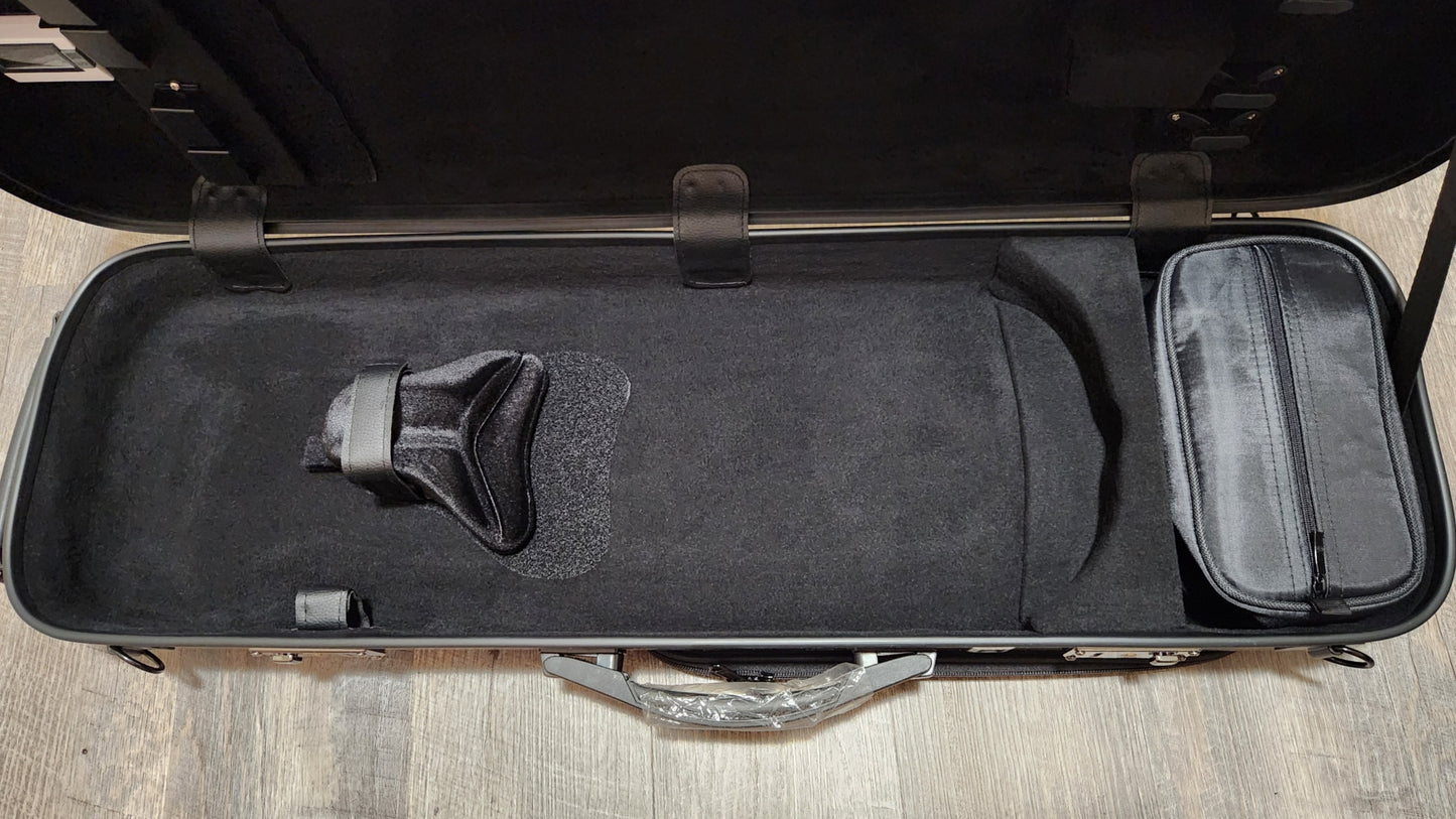 Carlisle Victory Violin Case - Woven Silver