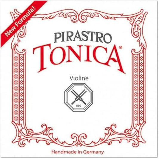 Pirastro Tonica Violin String Set (Medium gauge, Loop E)
